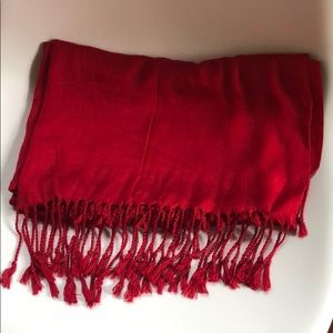 Red scarf